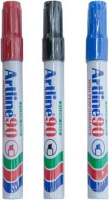 Artline EK 90 Pen Point Permanent Marker (Assorted) Image