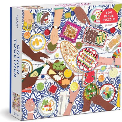 Galison Gather Together Jigsaw Puzzle (500 Piece) Image