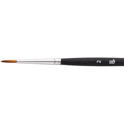 Princeton Aqua Elite 4850 #2 Round Synth. Kolinsky Sable Watercolour Brush Image