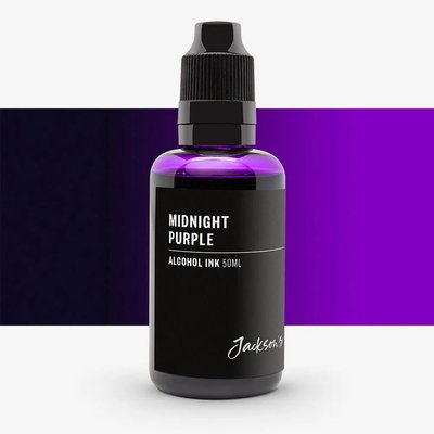 Jackson's Alcohol Based Ink - Midnight Purple (50 ml) Image