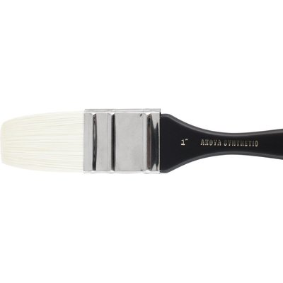 Jackson's Akoya Motler 1" White Synthetic Bristle Hair Brush Image