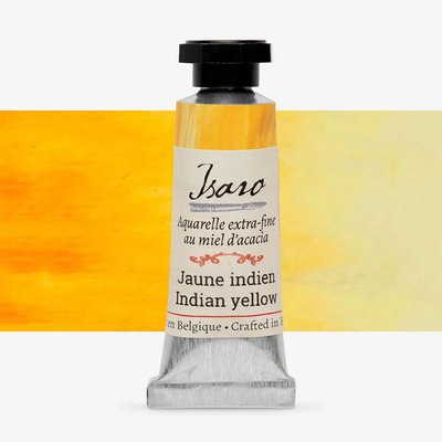 Isaro Watercolour Paint - Indian Yellow (7 ml) Image