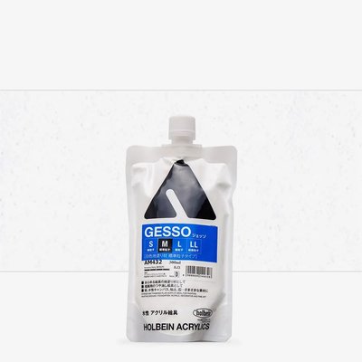 Holbein Acrylic Gesso - White (Medium Texture)(300ml) Image