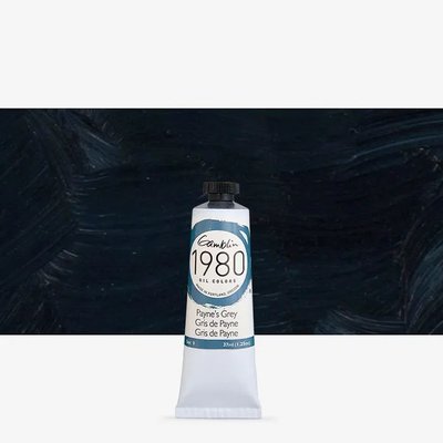 Gamblin 1980 Oil Paint - Payne's Grey (37 ml) Image
