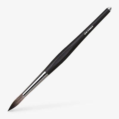 Da Vinci 599 Traditional # 12 Wash Blue Squirrel Watercolour Brush - Short Handle Image
