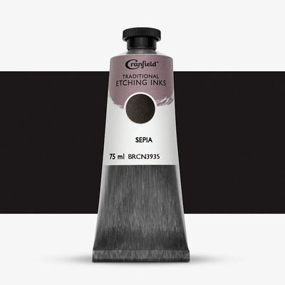 Cranfield Traditional Etching Ink - Sepia (75ml) Image