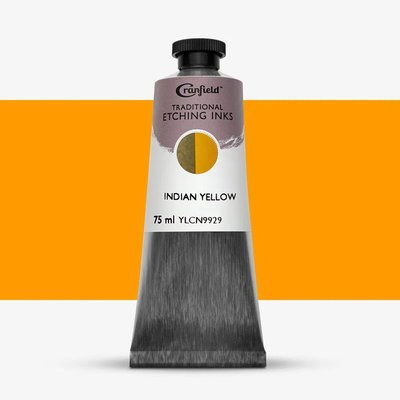 Cranfield Traditional Etching Ink - Indian Yellow (75ml) Image