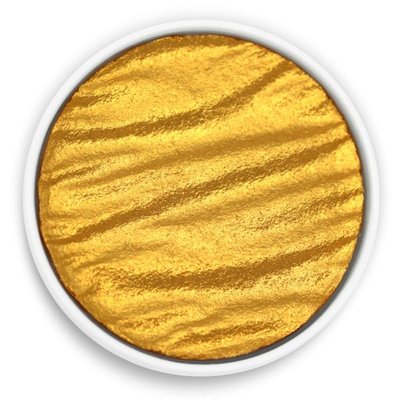 Coliro Pearlcolours Watercolour Mica Paint - Gold Pearl C640 (30mm Pan) Image