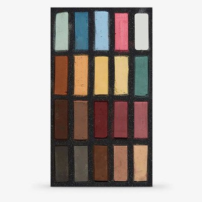 Art Spectrum Extra Soft Square Portrait Pastel Set (20 Colours) Image