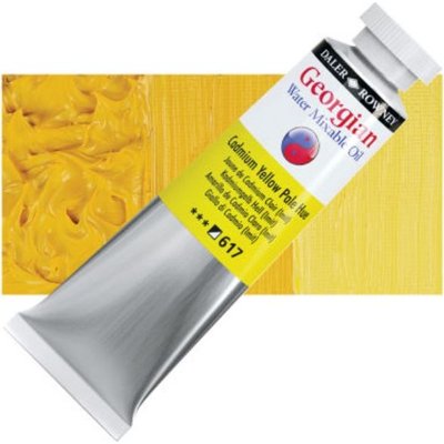 DR. Georgian Water Mixable Oil - 617 Cadmium Yellow Pale Hue (37ml Tube) Image