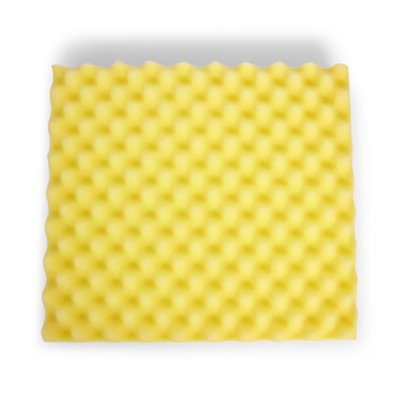 ThinkCosy Convoluted Adult Wheelchair Cushion (18 Inch)(Average)(Yellow) Image