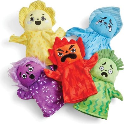 Hand To Mind Feelings Family™ Hand Puppets Image