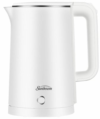 Sunbeam SSK-1800W Cool Touch Stainless Steel Kettle (1.8L)(White) Image