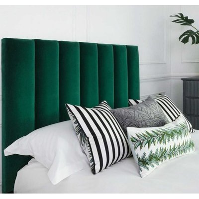 Linzy Headboard (Queen) (Emerald green) Image