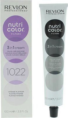 Revlon Nutri Color Filters 1022 Intense Platinum 3-In-1 Hair Colour (100ml) Image