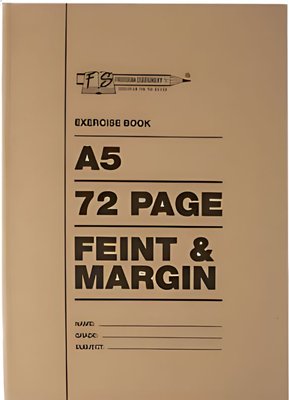 FS A5 72 Page F/M Book - Soft-Cover (12 Pack) Image