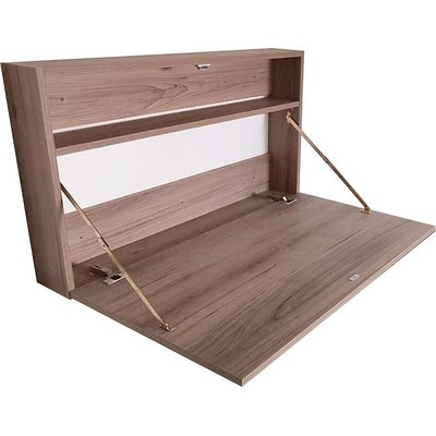 Flatpack DIY Liverpool Foldaway Desk (90cm) (Sahara) Image