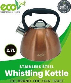 Eco Chef - Whistling Kettle (Copper)(2.7L) Image