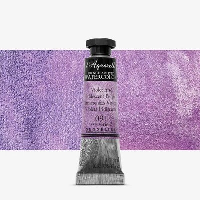 Sennelier L'Aquarelle Watercolour Paint - Iridescent Purple (10 ml) Image