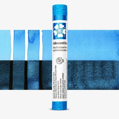 Daniel Smith Watercolour Paint Stick - Iridescent Electric Blue Image