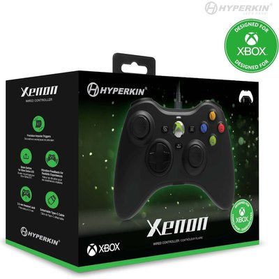 Hyperkin Xenon Wired Xbox Controller (Black) Image