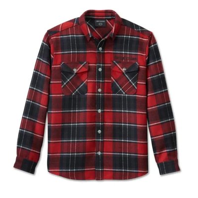 Men's Premium Overshirt - Plaid - M Image