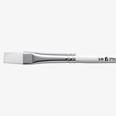 Pro Arte Polar 32 #3/8 Flat White Nylon Brush Image