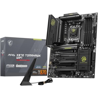 MSI MAG X870 TOMAHAWK WIFI AMD Socket AM5 ATX Motherboard Image