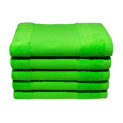 Bunty Plush Velour Premium Golf Towel (Jasmine Green)(Pack of 120)(450gsm) Image