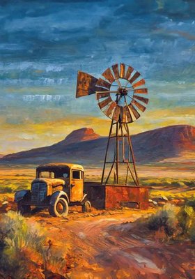 KLEIN KAROO SML 400x300mm - decoupage sheet Image