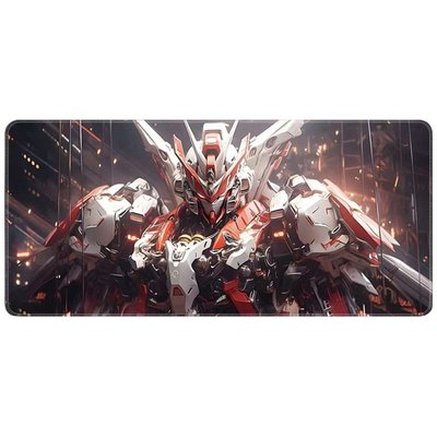 ANIMANGA Ultra-Thin Smooth Water-Resistant Mouse Pad (80cm × 30cm) - Red Frame Image