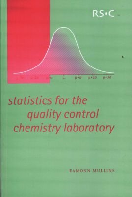 Statistics for the Quality Control Chemistry Laboratory Image
