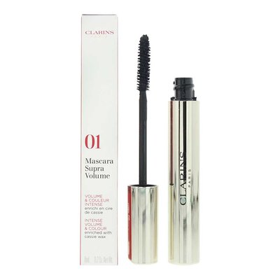 Clarins Supra Volume 01 Intense Black Mascara (8ml) Image
