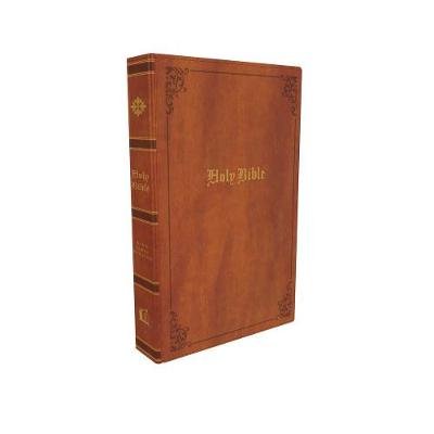 KJV, Thinline Bible, Large Print, Vintage Series, Leathersoft, Tan, Red Letter, Comfort Print Image