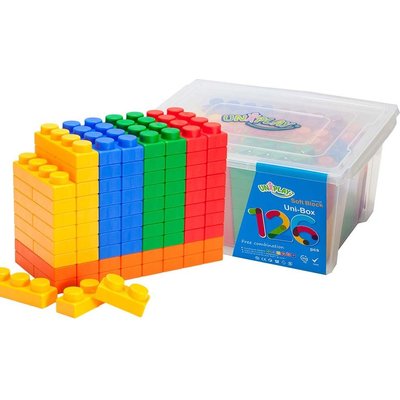 Greenbean Early Years - Mixed Jumbo Soft Blockd (126 Pieces) (Storage Bin) Image