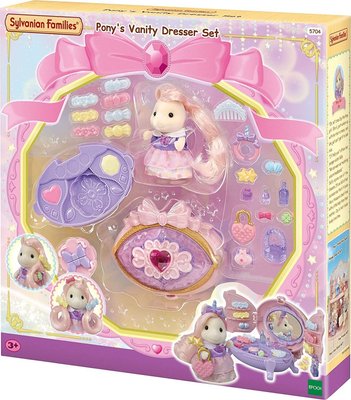 Sylvanian Families Pony's Vanity Dresser Set Image