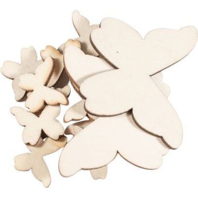 Dala Die-Cut Wood Pack - Assorted Butterflies (12 Pack) Image