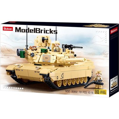 Sluban - Model Bricks M1A2 Sep V2 Abrams Main Battle Tank Image