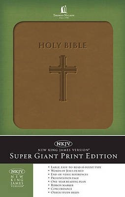 Super Giant Print Bible-NKJV Image