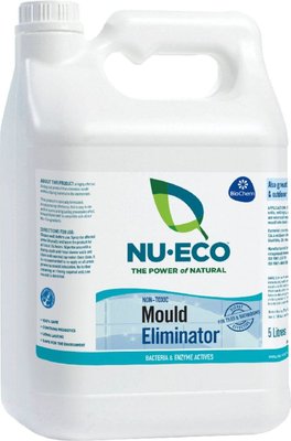 Nu-Eco Bio-degradable Mould Eliminator with Bacteria and Enzyme Actives (5L) Image