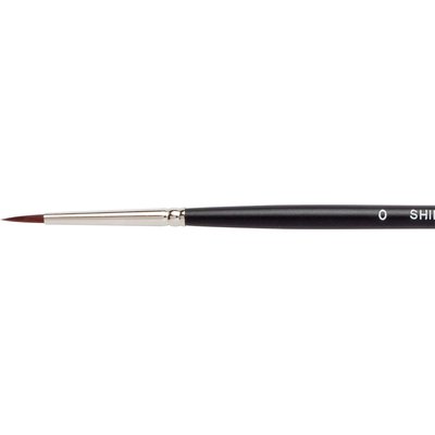 Jackson's Shinku Round No. 0 Red Synthetic Bristle Hair Brush Image