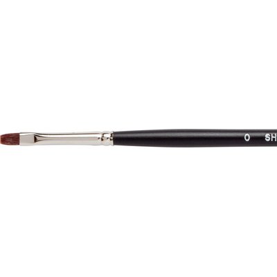 Jackson's Shinku Bright No. 0 Red Synthetic Bristle Hair Brush Image