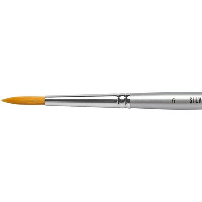 Jackson's Silverline Round Size 6 Watercolour Brush - Series 986 Image