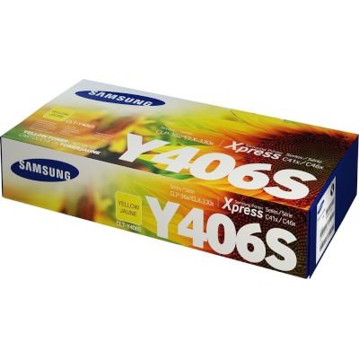 HP for Samsung CLT-Y406S Toner Cartridge (1000 Page Yield)(Yellow) Image