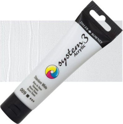 DR. System 3 Acrylic - 009 Titanium White (59ml Tube) Image