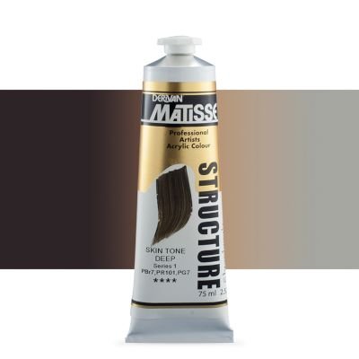 Derivan Matisse Structure Acrylic Paint (75ml Tube)(Skin Tone Deep) Image