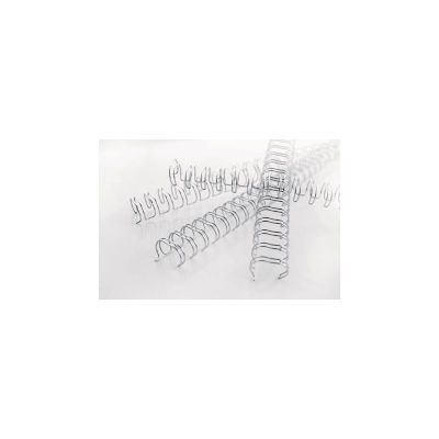 GBC WireBind 312950SI 23-Loop 2:1 Binding Wire 50-Pack (310 Sheets)(32mm)(Silver) Image