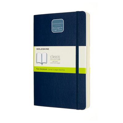 Moleskine Expanded Large Plain Softcover Notebook Image