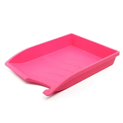 Bantex A4 PP Optima Letter Tray (Pink) Image
