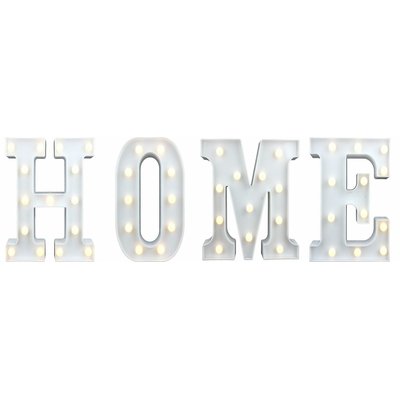 Anzel LED Letter Lights (HOME) Image